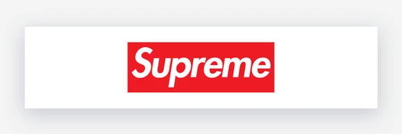 Red supreme logo